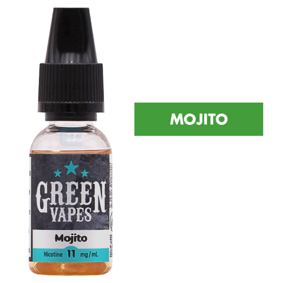E-liquide Mojito 10 mL - Green Vapes E-liquide Mojito 10 mL - Green Vapes