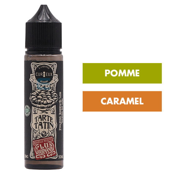 E-liquide Tarte Tatin 50 mL - Dessert (Curieux) E-liquide Tarte Tatin 50 mL - Dessert (Curieux)