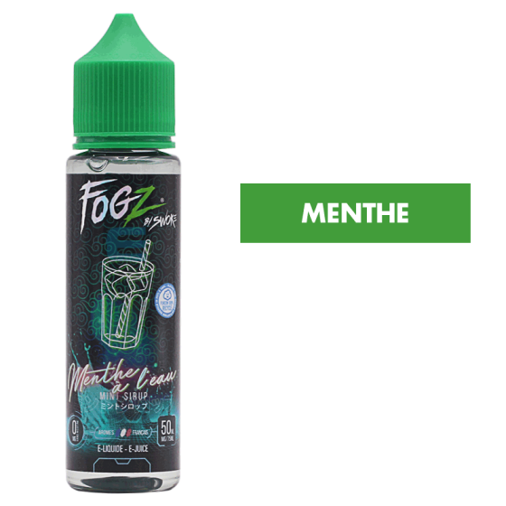 E-liquide Menthe à l’Eau 50 mL - Fogz (Swoke) E-liquide Menthe à l’Eau 50 mL - Fogz (Swoke)