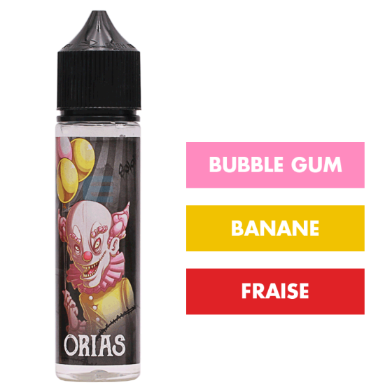 E-liquide Orias 50 mL - Barnum Show (Solana) E-liquide Orias 50 mL - Barnum Show (Solana)