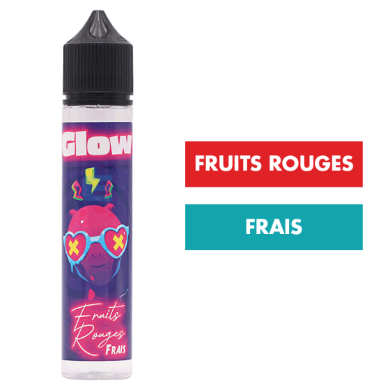 E-liquide Fruits Rouges Frais 50 mL - Glow (Solana) E-liquide Fruits Rouges Frais 50 mL - Glow (Solana)
