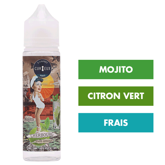 E-liquide Cherbourg Mon Amour 50 mL - Hexagone (Curieux) E-liquide Cherbourg Mon Amour 50 mL - Hexagone (Curieux)