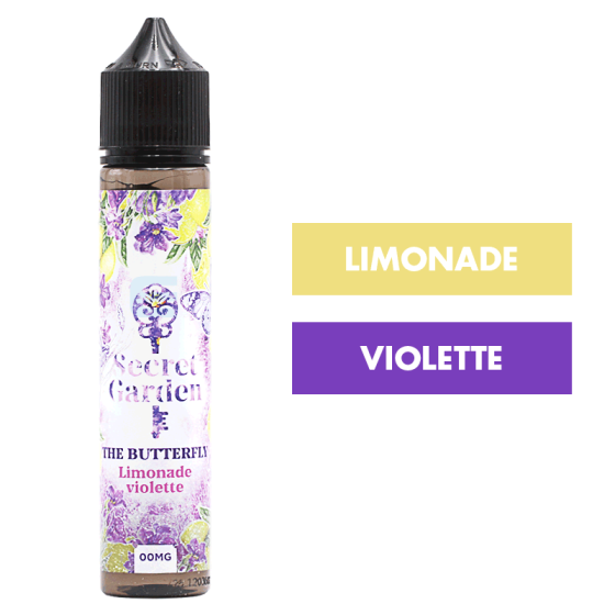 E-liquide The Butterfly 50 mL - Secret Garden E-liquide The Butterfly 50 mL - Secret Garden