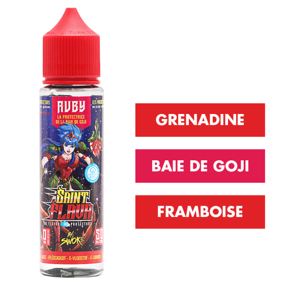 E-liquide Ruby 50 mL - Saint Flava (Swoke) E-liquide Ruby 50 mL - Saint Flava (Swoke)