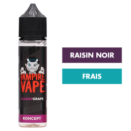 E-liquide All Day Grape 50 mL - Vampire Vape