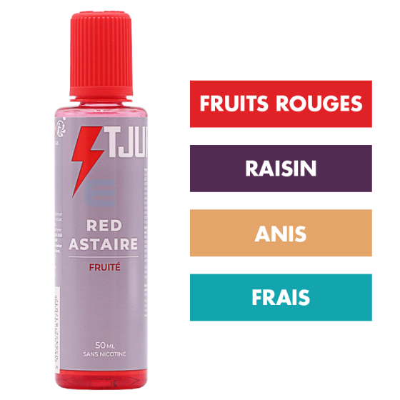 E-liquide Red Astaire 50 mL - Tjuice E-liquide Red Astaire 50 mL - Tjuice