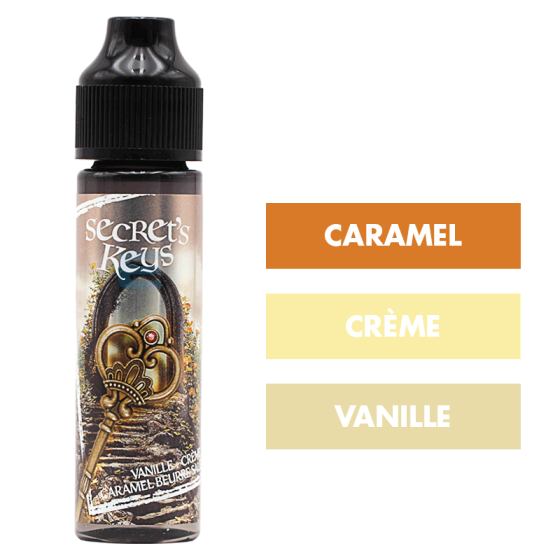 E-liquide Golden Key 50 mL - Secret's Keys E-liquide Golden Key 50 mL - Secret's Keys
