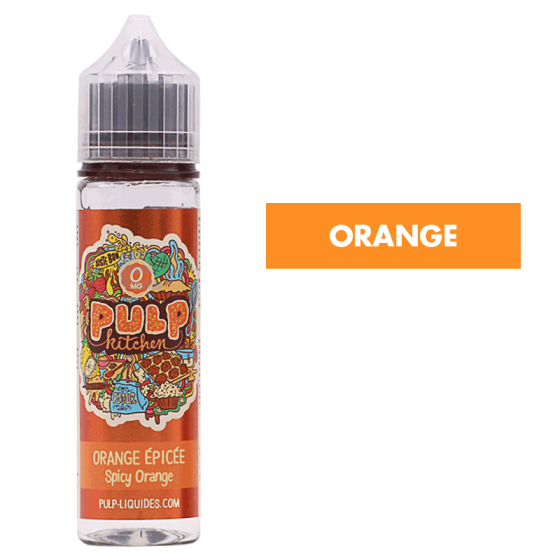 E-liquide Orange Épicée 50 mL - Pulp Kitchen E-liquide Orange Épicée 50 mL - Pulp Kitchen