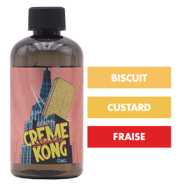 E-liquide Creme Kong Strawberry 200 mL - Joe's Juice