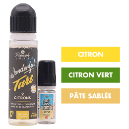 E-liquide 2 Citrons 60 mL - Wonderful Tart (Le French Liquide)