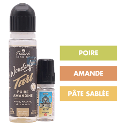 E-liquide Poire Amandine 60 mL - Wonderful Tart (Le French Liquide)