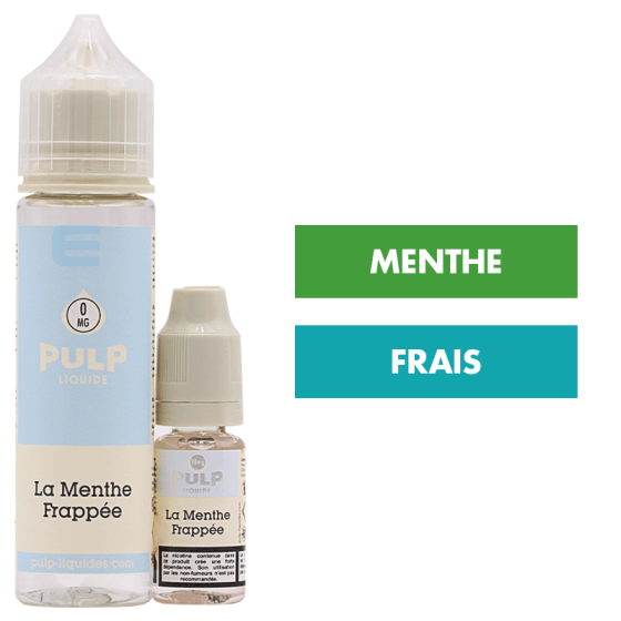 E-liquide Menthe Frappée 60 mL - Pulp E-liquide Menthe Frappée 60 mL - Pulp