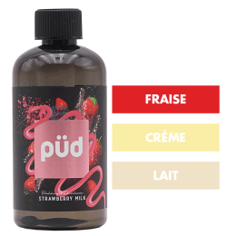 E-liquide Strawberry Milk 200 mL - Püd (Joe’s Juice)