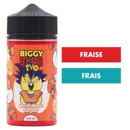E-liquide Mix de Fraises Acidulées 200 mL - Biggy Bear Evo