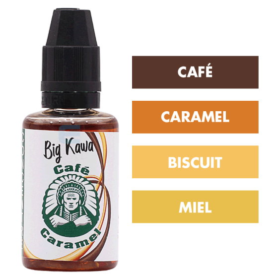 Concentré Café Caramel 30 mL - Big Kawa (LiquideLab) Concentré Café Caramel 30 mL - Big Kawa (LiquideLab)