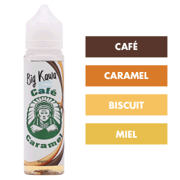 E-liquide Café Caramel 50 mL - Big Kawa (LiquideLab)