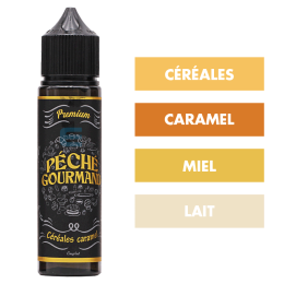 E-liquide Céréales Caramel 50 mL - Péché Gourmand (LiquideLab)