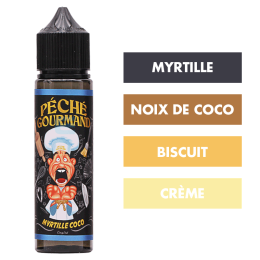E-liquide Myrtille Coco 50 mL - Péché Gourmand (LiquideLab)