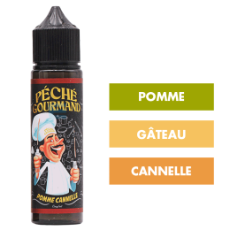 E-liquide Pomme Cannelle 50 mL - Péché Gourmand (LiquideLab)