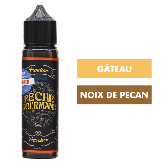 E-liquide Tarte Pécan 50 mL - Péché Gourmand (LiquideLab) E-liquide Tarte Pécan 50 mL - Péché Gourmand (LiquideLab)
