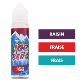 E-liquide Raisin Fraise 50 mL - Iceberg (LiquideLab)