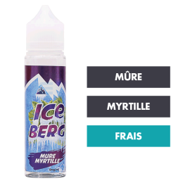 E-liquide Mûre Myrtille 50 mL - Iceberg (LiquideLab)