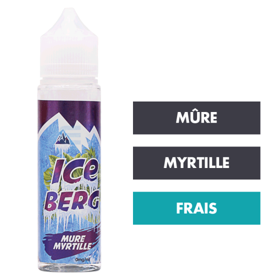 E-liquide Mûre Myrtille 50 mL - Iceberg (LiquideLab) E-liquide Mûre Myrtille 50 mL - Iceberg (LiquideLab)