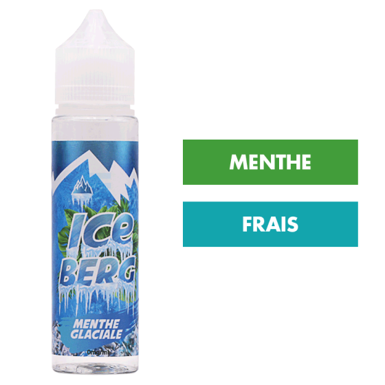E-liquide Menthe Glaciale 50 mL - Iceberg (LiquideLab) E-liquide Menthe Glaciale 50 mL - Iceberg (LiquideLab)