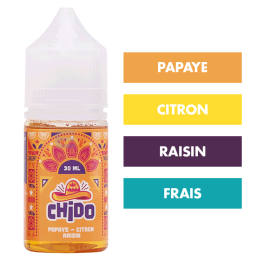 Concentré Papaye Citron Raisin 30 mL - Chido