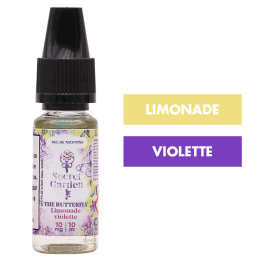 E-liquide The Butterfly sels de nicotine 10 mL - Secret Garden