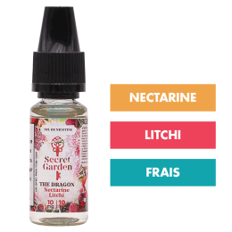 E-liquide The Dragon sels de nicotine 10 mL - Secret Garden