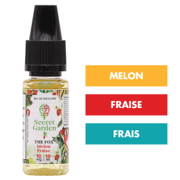 E-liquide The Fox sels de nicotine 10 mL - Secret Garden