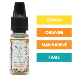 E-liquide The Toucan sels de nicotine 10 mL - Secret Garden