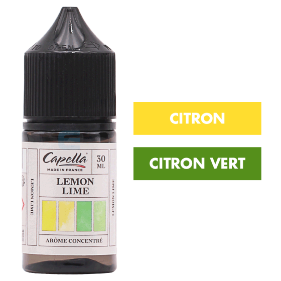 Concentré Lemon Lime 30 mL - Capella Concentré Lemon Lime 30 mL - Capella