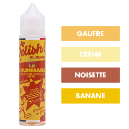 E-liquide Le Gourmand 50 mL - Delish (Liquideo)