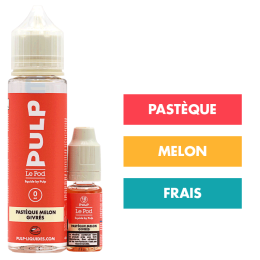E-liquide Pastèque Melon Givrés 60 mL - Pulp Le Pod