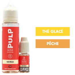 E-liquide Thé pêche 60 mL - Pulp Le Pod