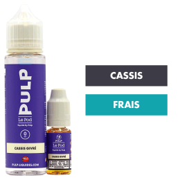 E-liquide Cassis Givré 60 mL - Pulp Le Pod