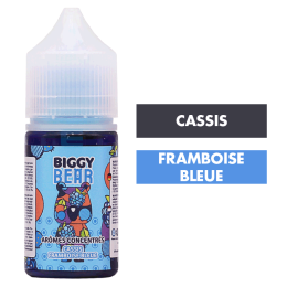 Concentré Cassis Framboise Bleue 30 mL - Biggy Bear