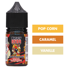 Concentré Pop Corn Toffee Caramel 30 mL - Biggy Bear