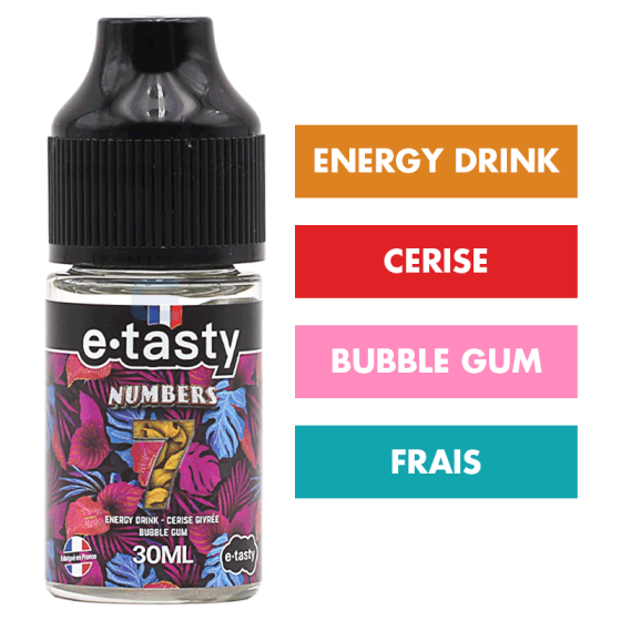 Concentré Numbers 7 30 mL - Numbers (E.Tasty) Concentré Numbers 7 30 mL - Numbers (E.Tasty)