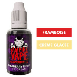 Concentré Raspberry Ripple Ice Cream 30 mL - Vampire Vape