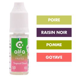 DDM Dépassée - E-liquide Tropical Cloud (50 VG) 10 mL - Alfaliquid