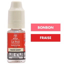 E-liquide Fraise Candy 10 mL - Pulp Le Pod
