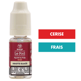 E-liquide Griotte Glacée 10 mL - Pulp Le Pod