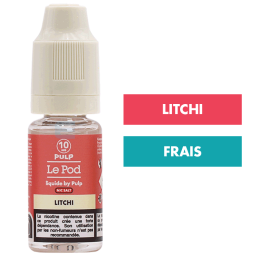 E-liquide Litchi 10 mL - Pulp Le Pod