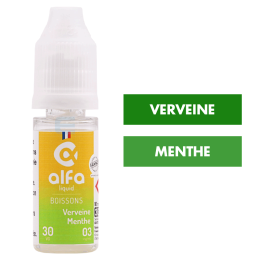 DDM Dépassée - E-liquide Verveine Menthe (30 VG) 10 mL - Alfaliquid