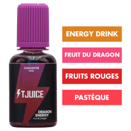 Concentré Dragon Energy 30 mL - Tjuice