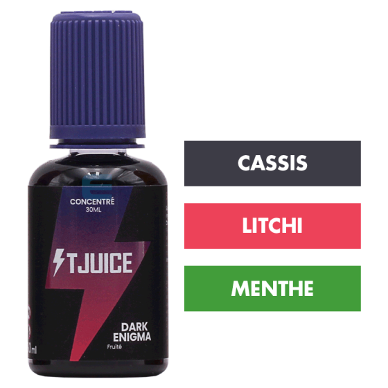 Concentré Dark Enigma 30 mL - Tjuice Concentré Dark Enigma 30 mL - Tjuice