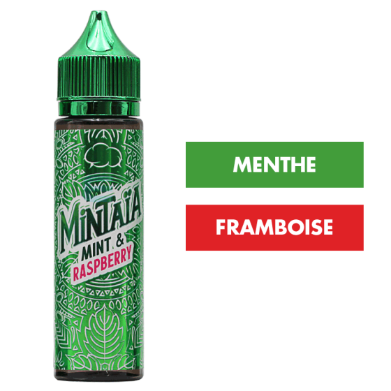 E-liquide Mint Raspberry 50 mL - Mintaïa E-liquide Mint Raspberry 50 mL - Mintaïa